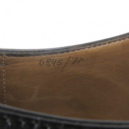 Berluti Dress Shoes Leather Black Alessandro Scars Mens 7 1/2