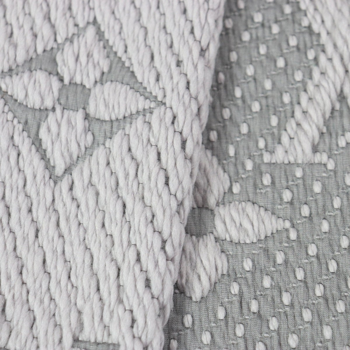 Louis Vuitton Scarf M74742 Wool Light Purple Esharp Logomania