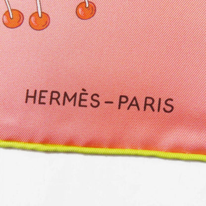 Hermes Scarf Silk Salmon Pink Carre90 Bracelets De Lumiere Bracelets Of Light
