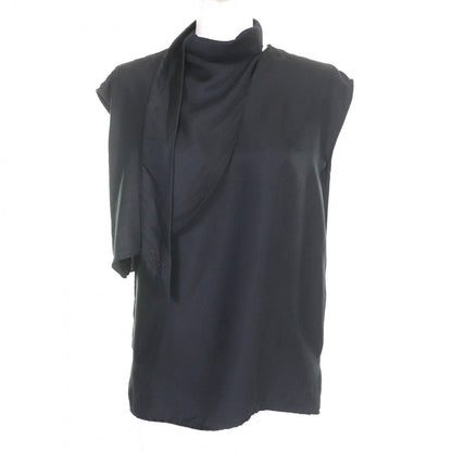 Hermes Tops 3H0605Dg Silk Black 34