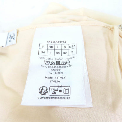 Christian Dior Skirt 351J90A3294 Cotton White Black 38