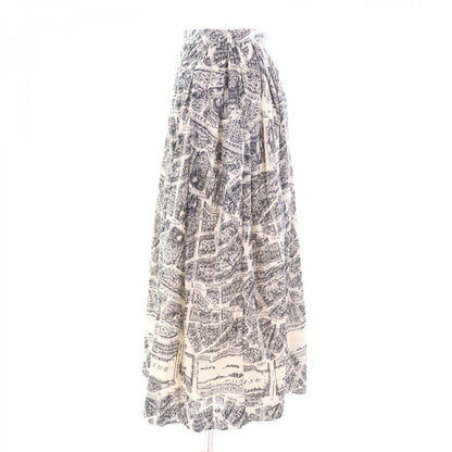 Christian Dior Skirt 351J90A3294 Cotton White Black 38