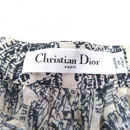 Christian Dior Skirt 351J90A3294 Cotton White Black 38