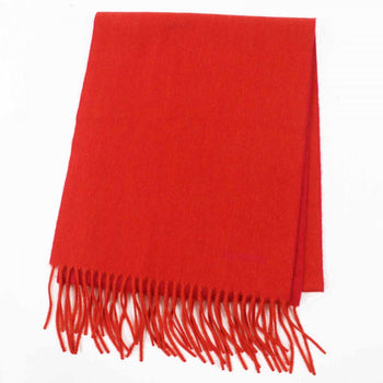 Hermes Scarf Cashmere Orange Red