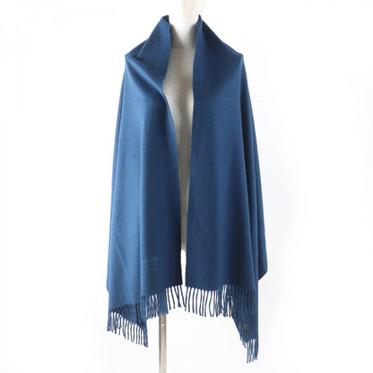 Hermes Scarf Cashmere Blue Type