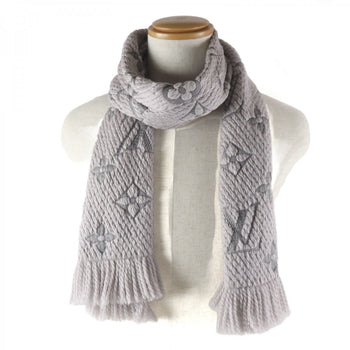 Louis Vuitton Scarf M74742 Wool Griperles Monogram Escalp Logo Mania
