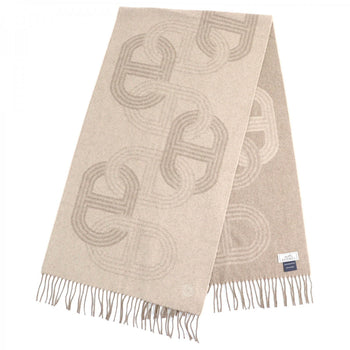 Hermes Scarf Cashmere Beige Type 24Th Circuit