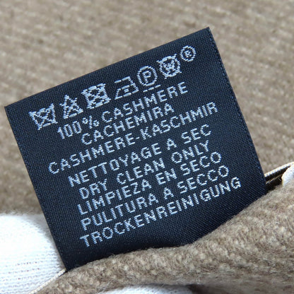 Hermes Scarf Cashmere Beige Type 24Th Circuit