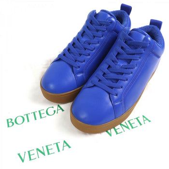 Bottegaveneta Low Cut Sneakers 651427 Leather Blue Quilt 40
