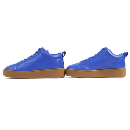 Bottegaveneta Low Cut Sneakers 651427 Leather Blue Quilt 40