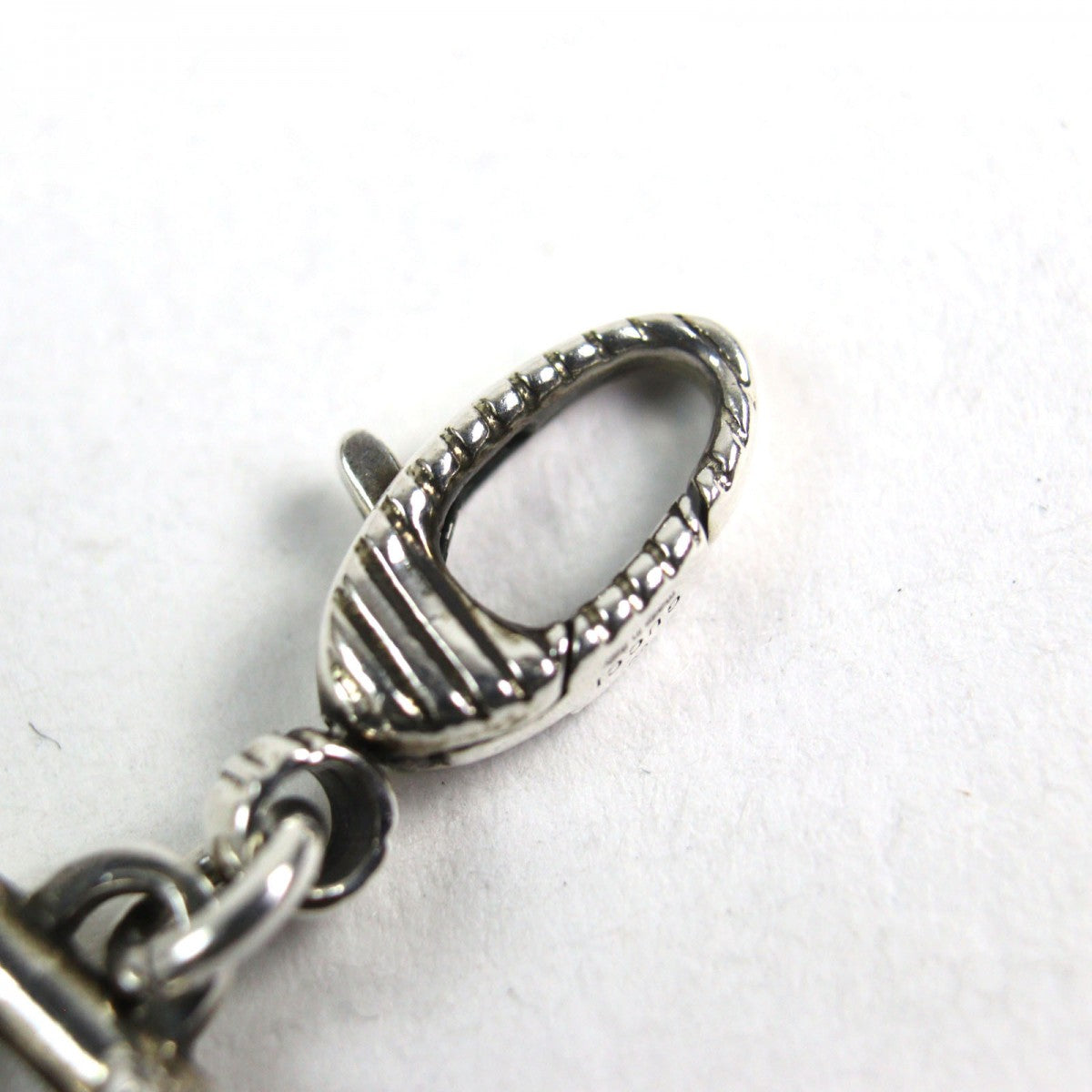 Gucci Bracelet 454285 Ag925 Silver Interlocking G Silver Chain Bracelet 17