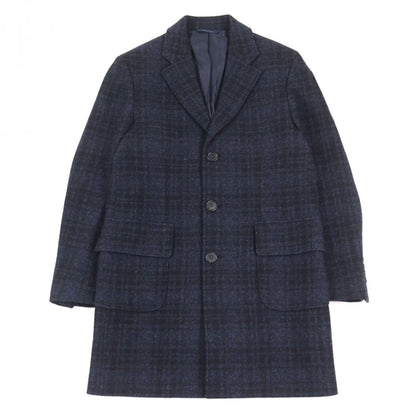 Brooks Brothers Chester Coat Wool Blue Type 36
