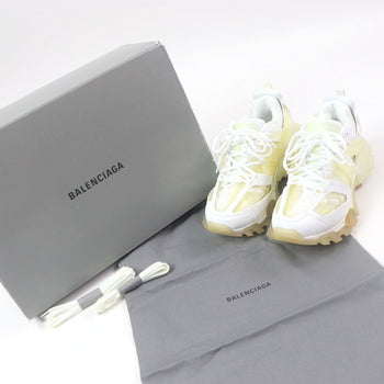Balenciaga Low Cut Sneakers 647742 Leather,Rubber White Track Mens 41