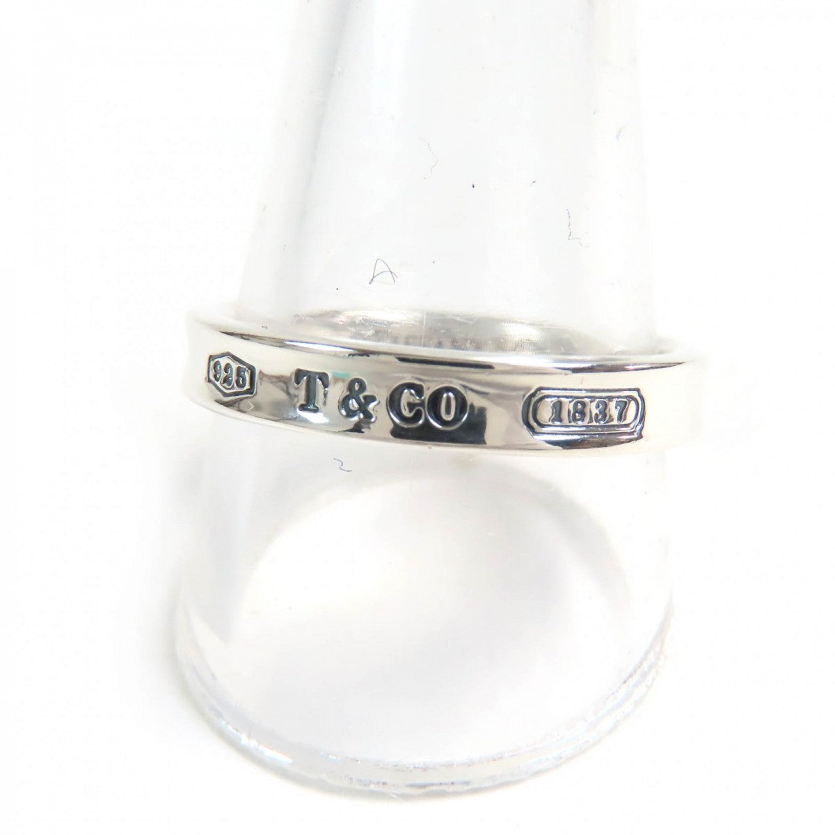 Tiffany&Co. Ring 1837 Ag925 Silver Narowing
