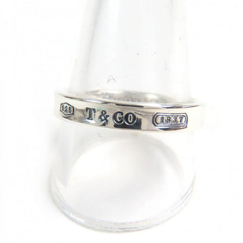 Tiffany&Co. Ring 1837 Ag925 Silver Narowing