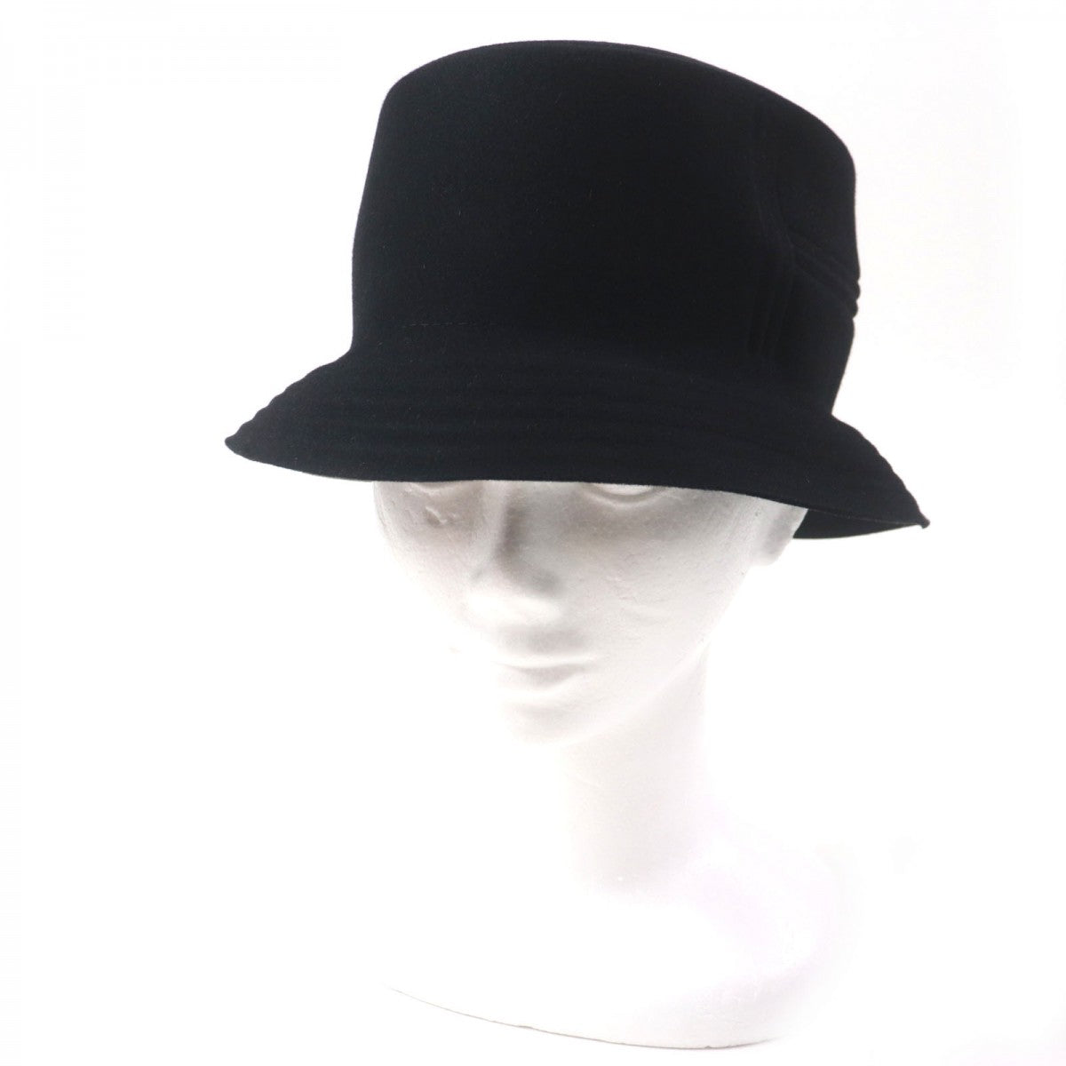 Hermes Hat Wool Black Dalton
