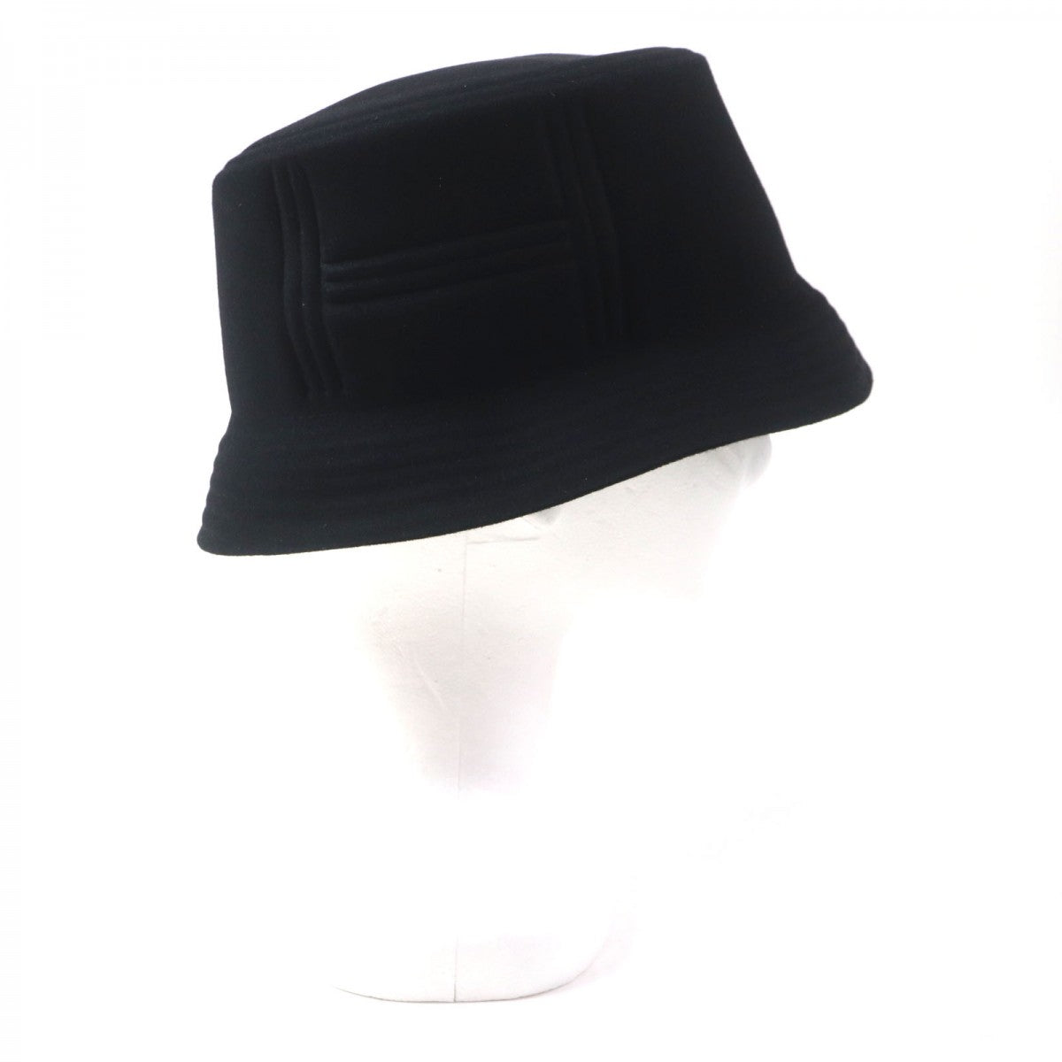 Hermes Hat Wool Black Dalton