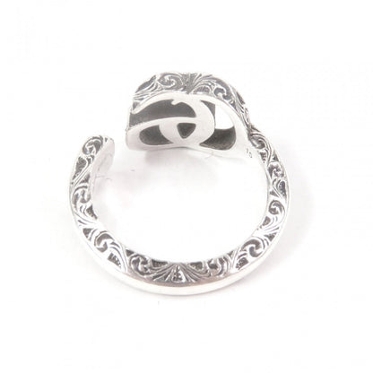 Gucci Ring 627760 Sv925 Silver Arabesque