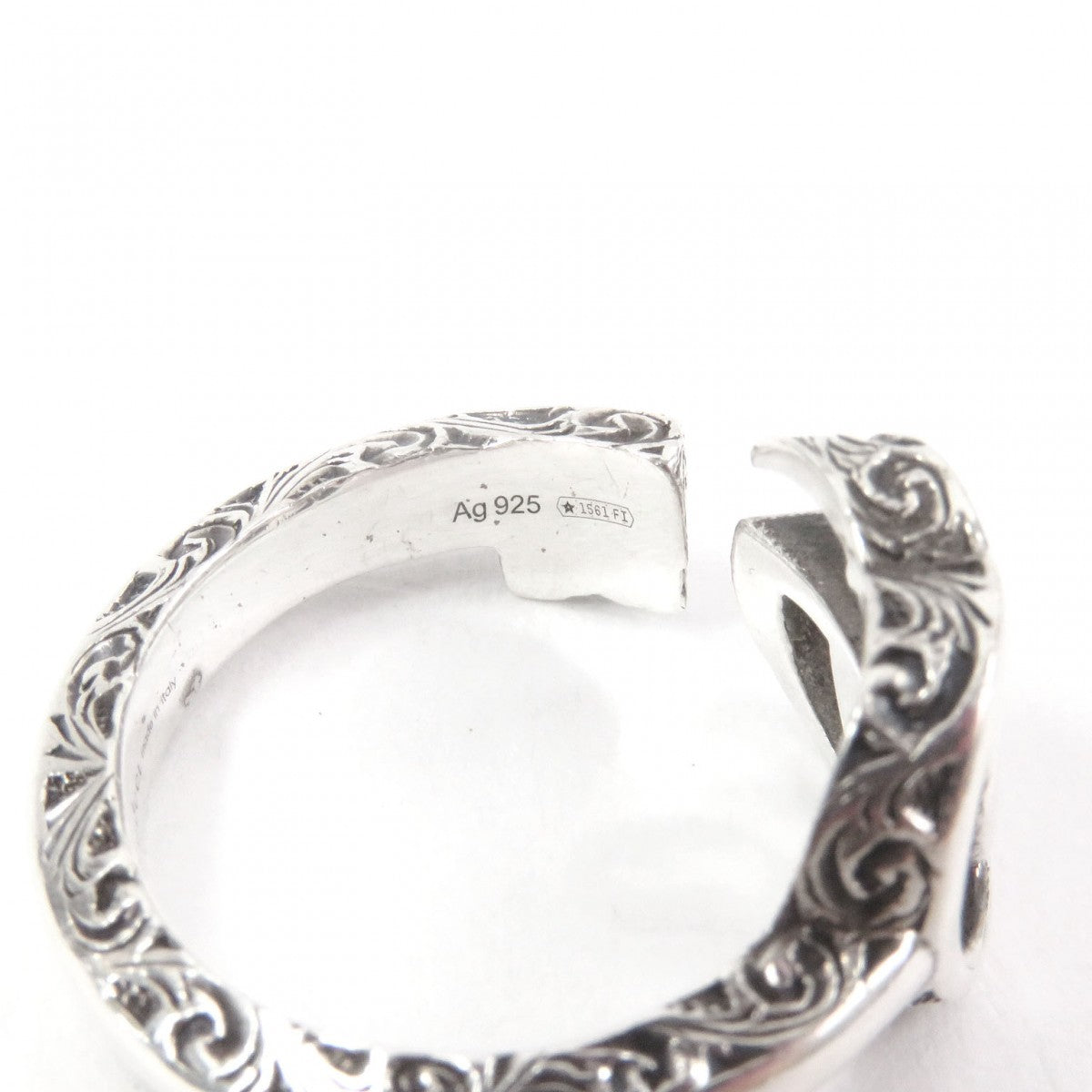 Gucci Ring 627760 Sv925 Silver Arabesque
