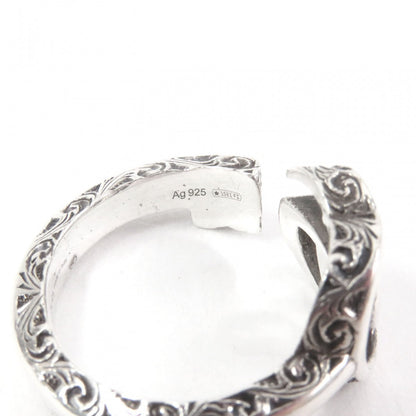 Gucci Ring 627760 Sv925 Silver Arabesque