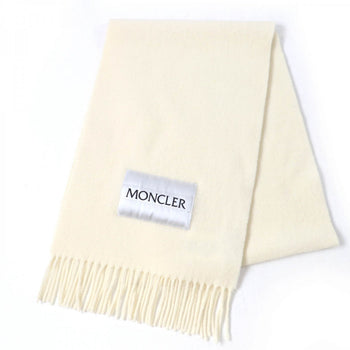 Moncler Scarf Wool Ivory Sciarpa