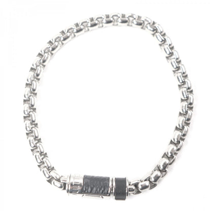 Louis Vuitton Bracelet M63107 Monogram Eclipse Silver Black Monogram Eclipse Bracelet Chain