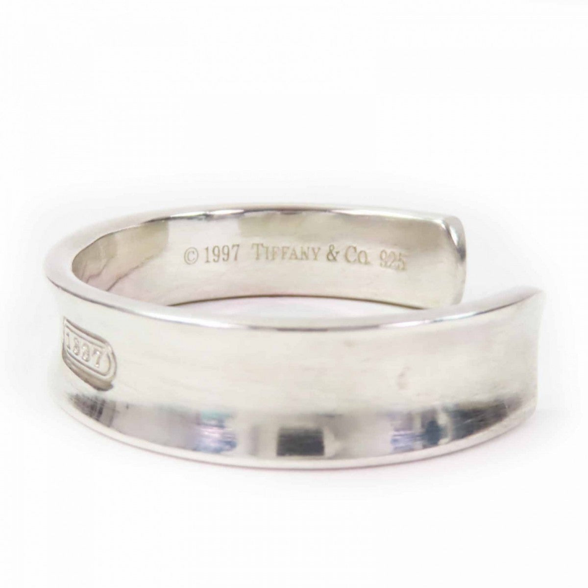 Tiffany&Co. Bracelet 1837 Sv925 Silver Cuff
