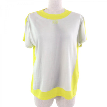 Loewe Short Sleeve T-Shirt Cotton Light Gray Yellow S359Y22X39 S