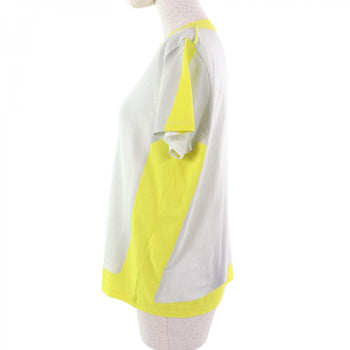 Loewe Short Sleeve T-Shirt Cotton Light Gray Yellow S359Y22X39 S