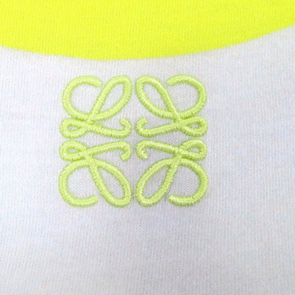 Loewe Short Sleeve T-Shirt Cotton Light Gray Yellow S359Y22X39 S