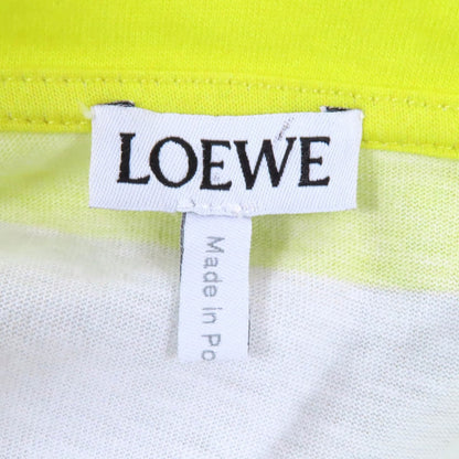 Loewe Short Sleeve T-Shirt Cotton Light Gray Yellow S359Y22X39 S