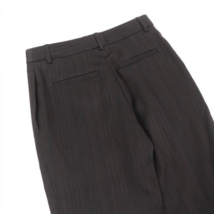 Hermes Pants 3H0418Dw Wool Khaki 36