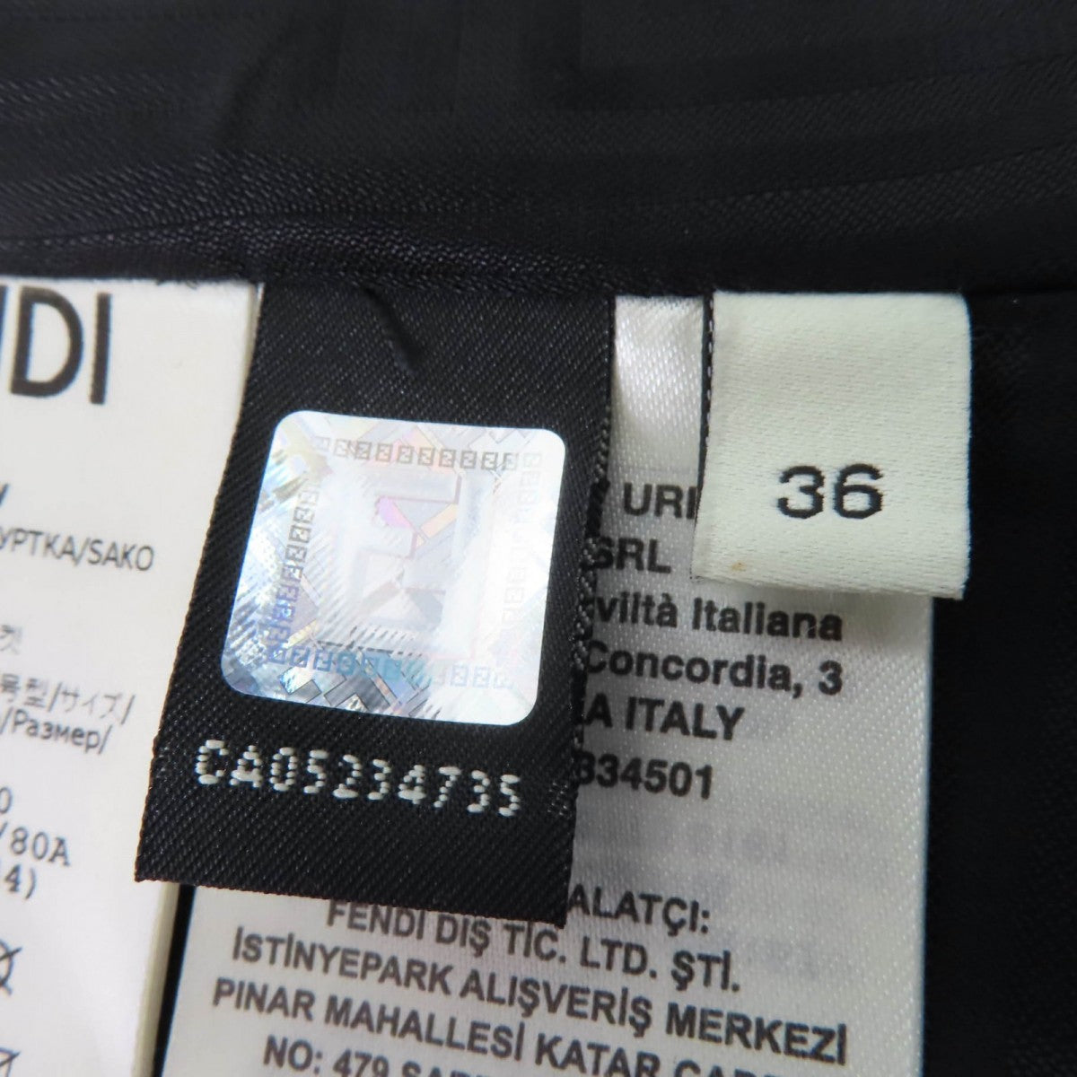 Fendi Jacket Main