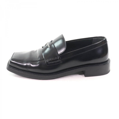 Louis Vuitton Loafers Leather Black The Connery Line 35.5