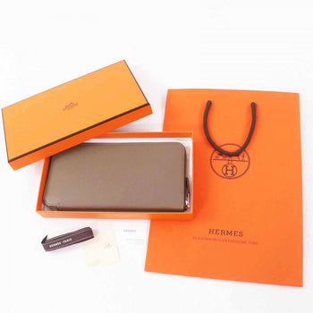Hermes Long Wallet Purse Mainfepsom Etope Azap Long Silk Inn Women