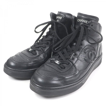 Chanel High Cut Sneakers G45080 Main
