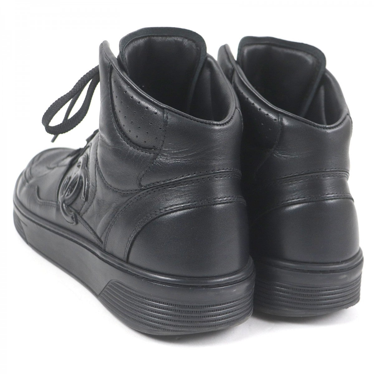 Chanel High Cut Sneakers G45080 Main