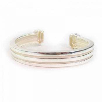 Tiffany&Co. Bangle Sv925 Silver Atlas Grooved Cuff Atlas Grooved Cuff