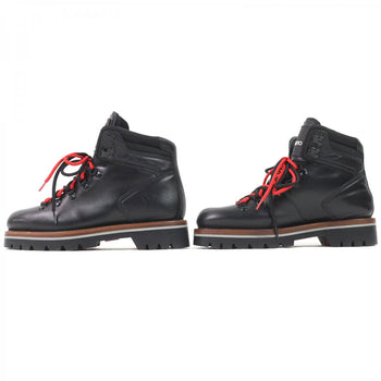Louis Vuitton Short Boots Leather Black Alpinist Line 5.5