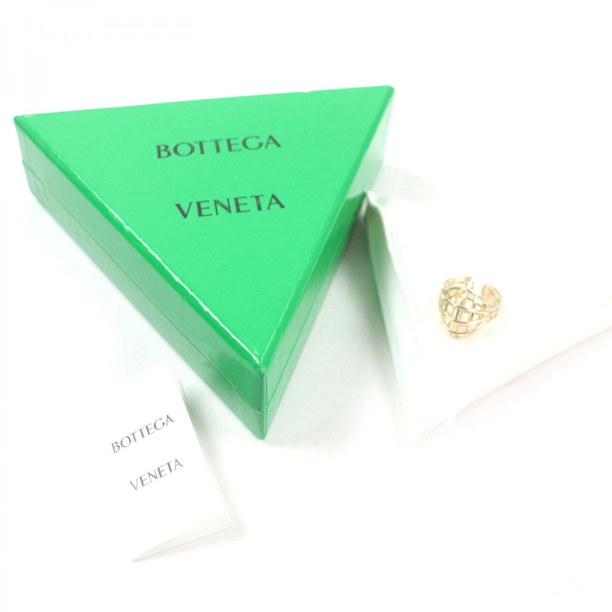 Bottegaveneta Ring 707858 Ag925 Gold 13