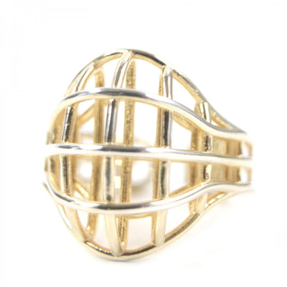 Bottegaveneta Ring 707858 Ag925 Gold 13