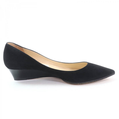 Jimmy Choo Pumps Suede Leather Black 38.5