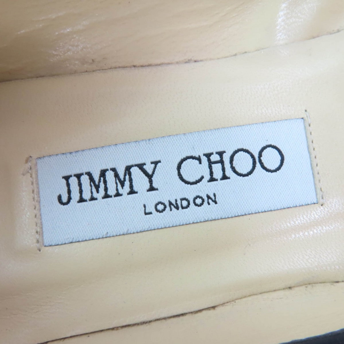 Jimmy Choo Pumps Suede Leather Black 38.5