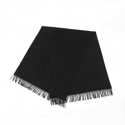 Hermes Scarf Cashmere Black