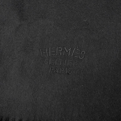 Hermes Scarf Cashmere Black