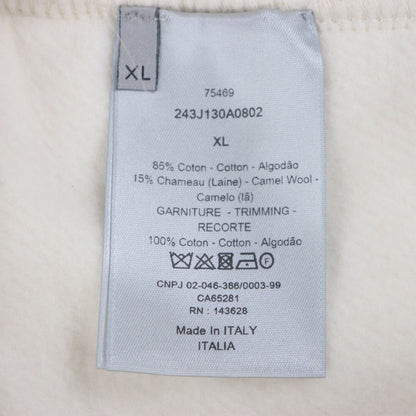 Dior Homme Pants 243J130A0802 Cotton White Xl