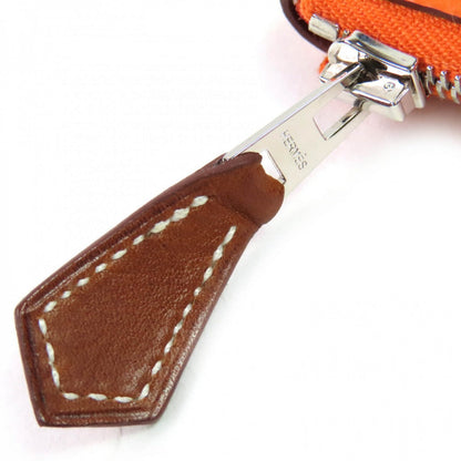 Hermes Coin Case Mainfepsom Orange Azap Mini Silk In Women