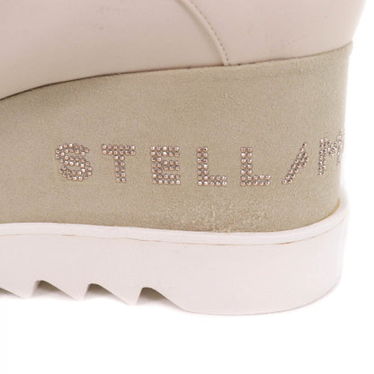 Stella Mccartney Dress Shoes 800004W0Yg0 Eco Leather Ivory Ellis Platform Shoes Women 38 1/2