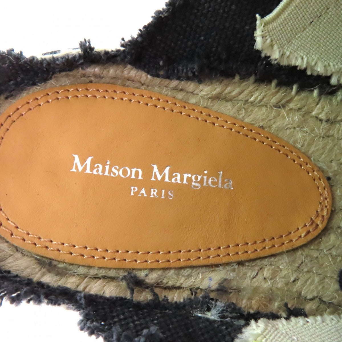 Maison Margiela Sneakers S38Ws0192 Cotton Black Sandals Women 36