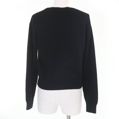 Chanel Knit 22C P72116K10346 Cashmere White Black 34